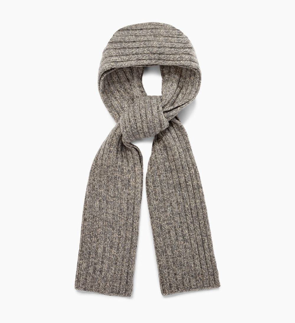 Ugg Pippa Rib Knit - Womens Scarfs - Grey - NZ (6705IJEWO)